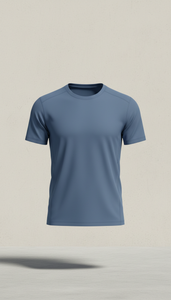 Camiseta atlética azul pizarra